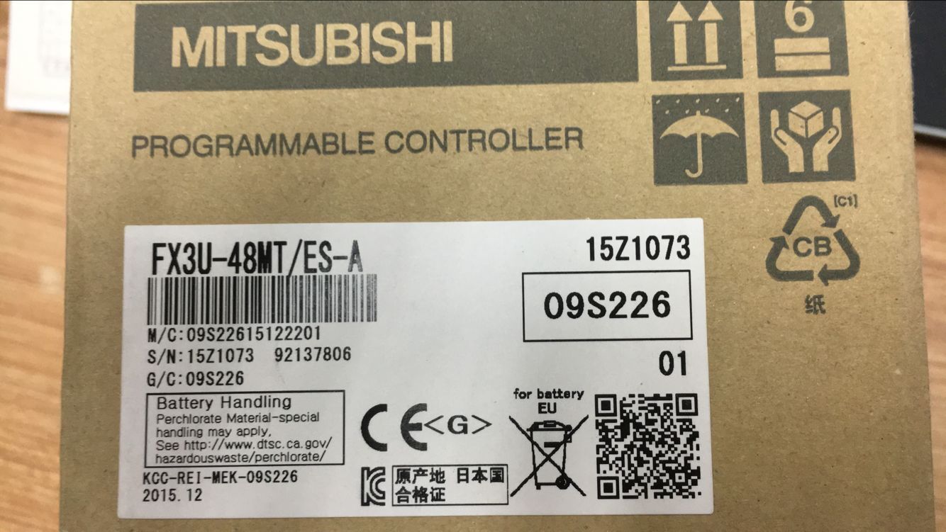 三菱原装正品日本原装PLC  FX3U-48MT/ES-A/32MT/32MR  现货