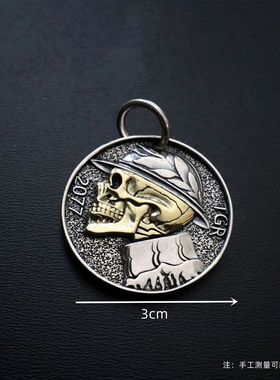 做旧朋克原创复古个性项链泰银