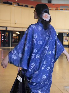 MOSS STUDIO【遇卿南亭】国风新中式禅意夏季全亚麻印花连衣裙女