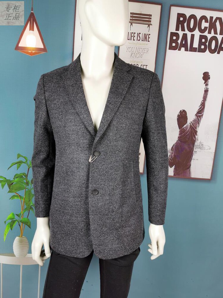9193107032爱登堡男装专柜正品新款秋装休闲西服特价