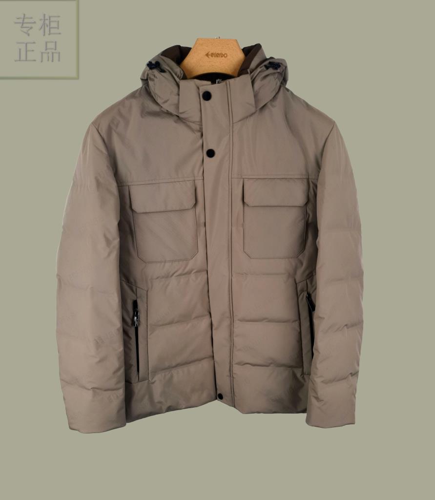 s234026504爱登堡男装冬装2023新款休闲服白鸭绒羽绒服尼克服
