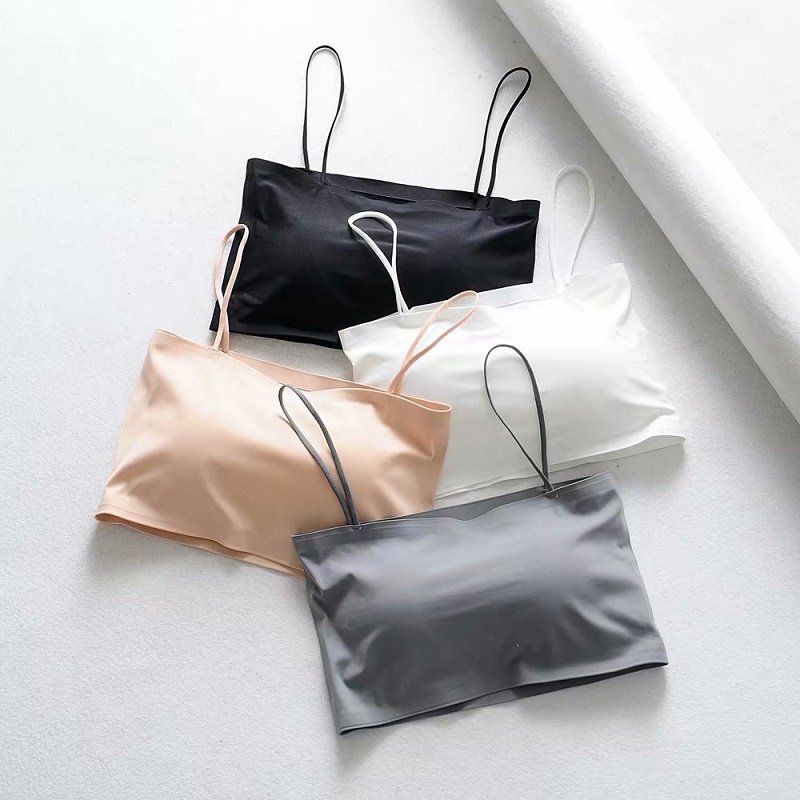 欧美运动裹胸背心带胸垫一片式抹胸罩打底吊带上衣|ruв категории Женская одежда, футболка - от Buy2taobao.com для оказания профессиональной услуги покупки агента Taobao