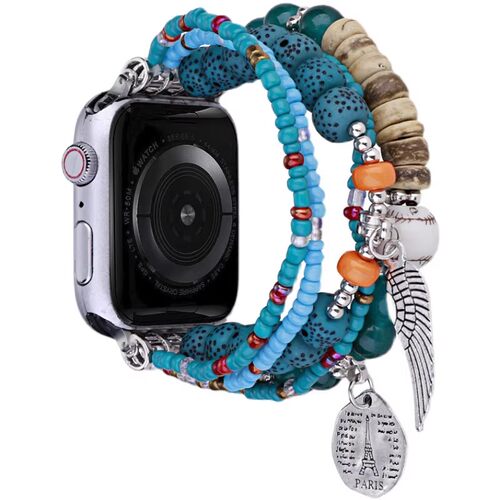 日本DEMIU流苏手链适用apple watch苹果智能表带s7 iwatch s10s11