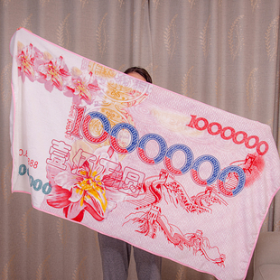 生日礼物送女生闺蜜实用高级感创意搞怪朋友沙雕毛毯抽象风妇女节