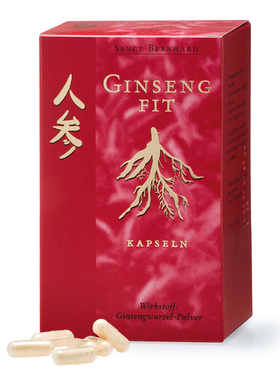德国原装Sanct Bernhard人参胶囊 安精神益*元气 200粒