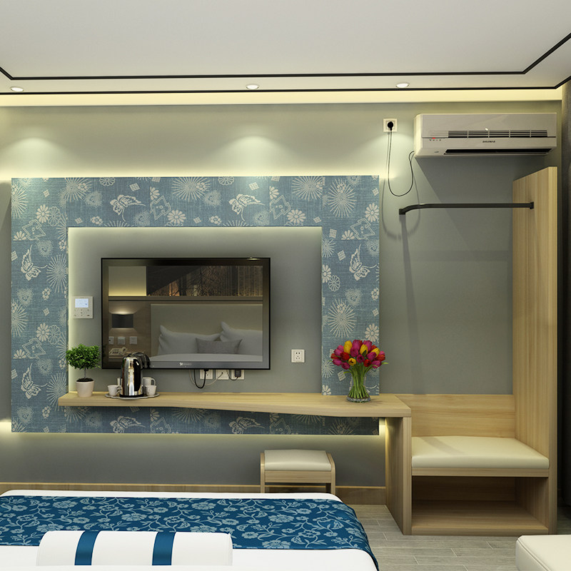 簡約快捷酒店家具電腦桌 賓館客房旅館出租屋壹體桌電視櫃挂衣架在類目 商業/辦公傢俱, 酒店傢俱, 酒店單間/標間/成套傢俱中 - 來自Buy2taobao.com提供專業的淘寶代購服務