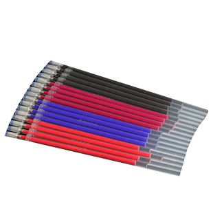 高温消失笔芯退色笔服装专用热消笔皮革加热粗水消笔细记号笔