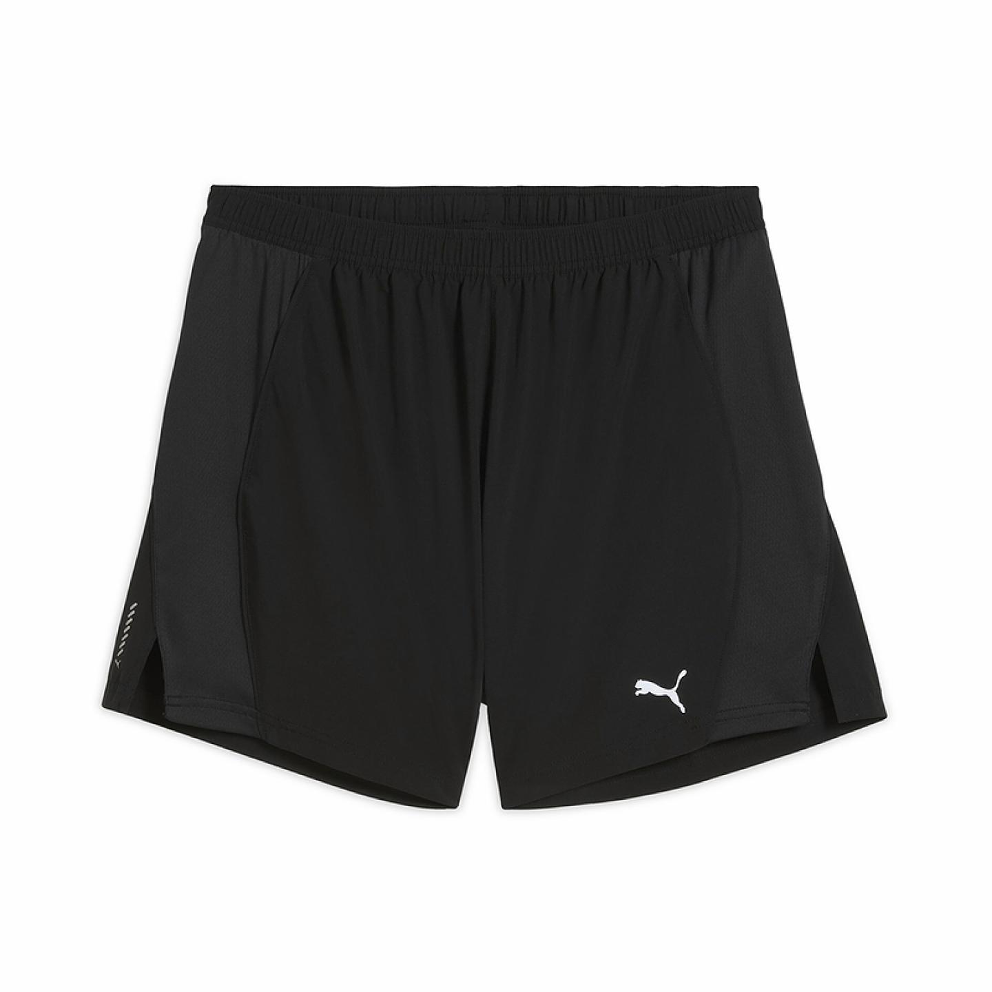 PUMA彪马夏季新款男M RUN速干休闲透气跑步运动训练短裤527255-01