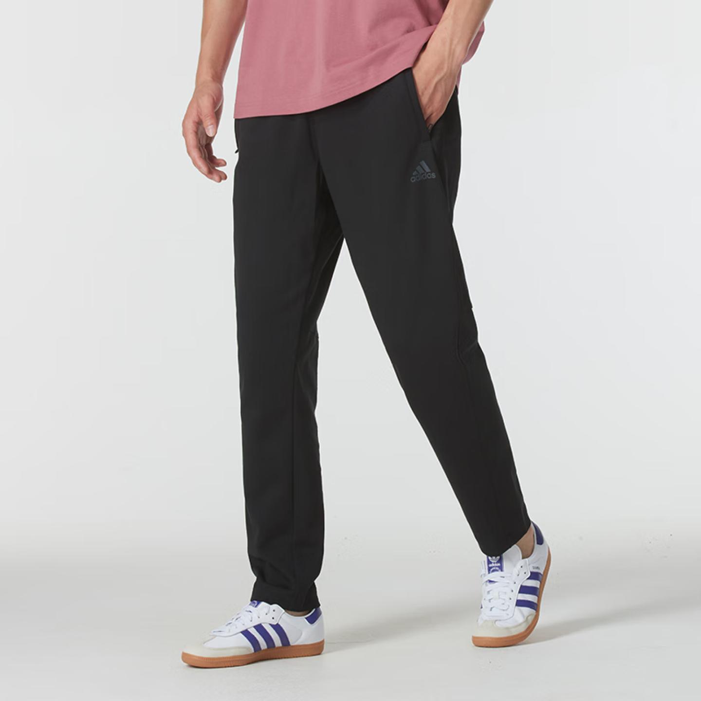 阿迪达斯男裤2024夏运动裤