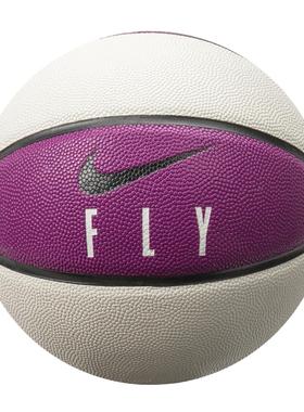 耐克篮球女子训练6号球紫色耐磨青少年学生比赛用球DO8258-517