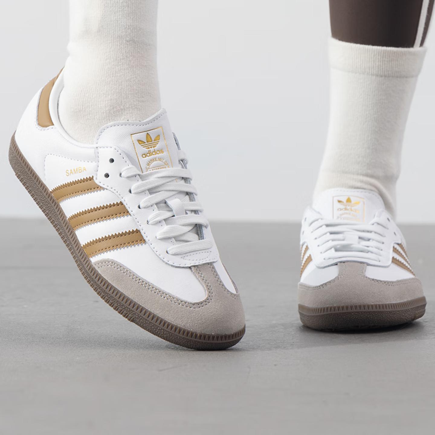 阿迪达斯三叶草男鞋女鞋2024冬