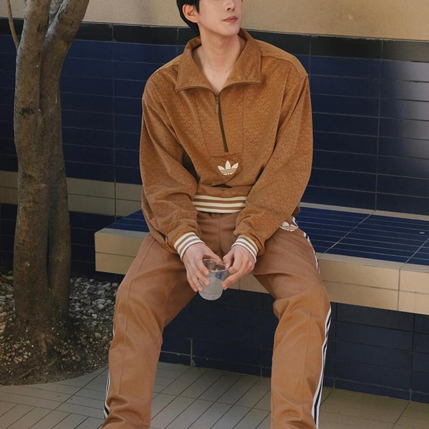 阿迪达斯三叶草男子套头卫衣