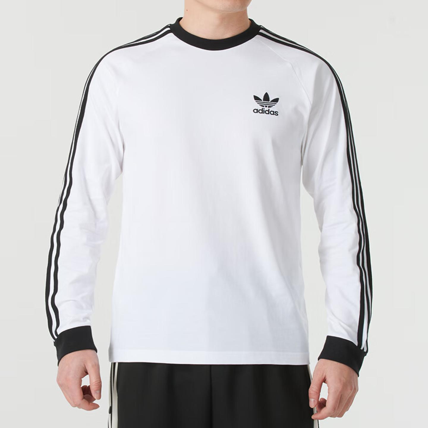 阿迪达斯三叶草男装T恤2025春