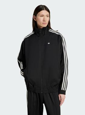 阿迪达斯三叶草三条纹运动立领夹克外套男春季新款JC6357 JC6358