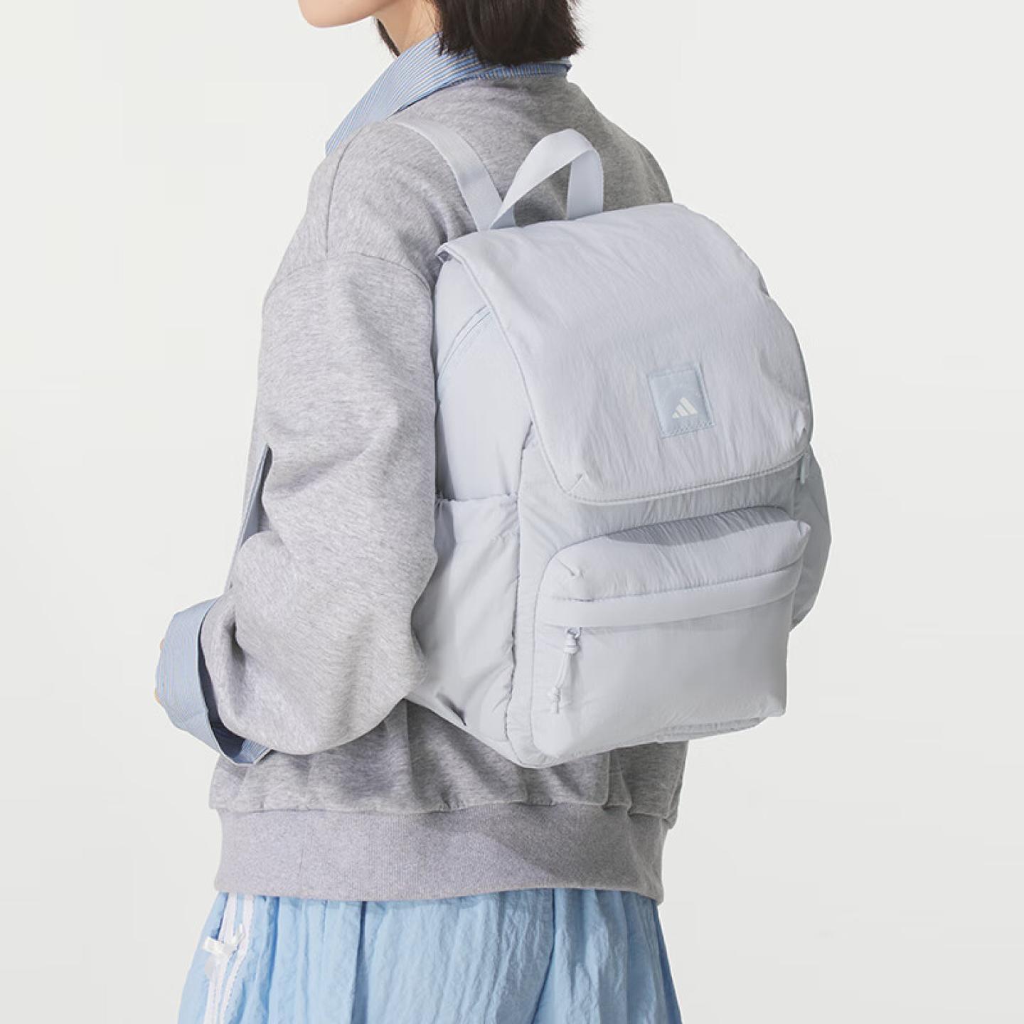 阿迪达斯男包女包2025秋季运动包休闲双肩包学生书包电脑包KF2489