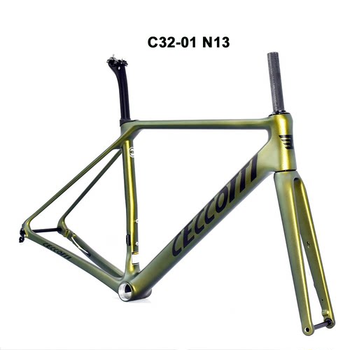 CECCOTTI DC032  全内线碟刹爬坡车架 公路车 碳纤维车架 整车价