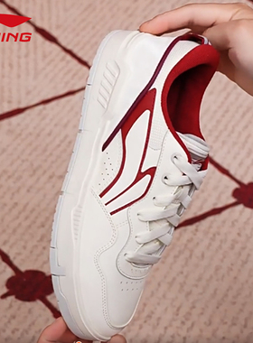 李宁COMMON 80s板鞋男2026新款新年厚底软弹百搭经典休闲鞋运动鞋