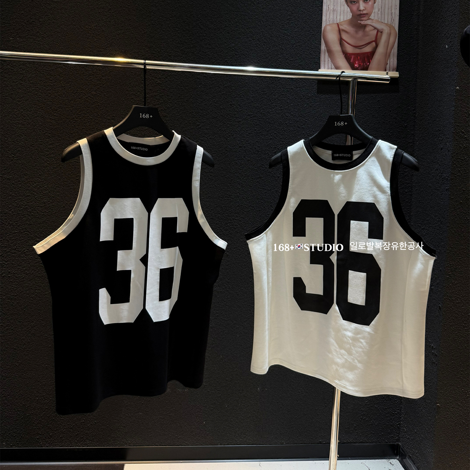 2025夏季新款无袖t恤女宽松大版印花背心中长款遮屁股上衣ins潮