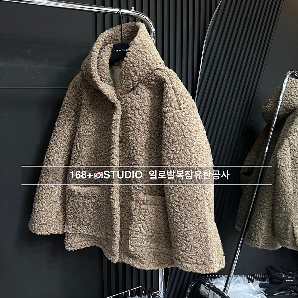 羊羔毛拉链开衫卫衣外套女加绒加厚宽松大码中长款bf潮牌休闲大衣