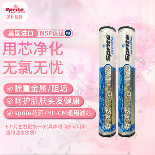 Filter Pack花洒阻垢除氯重金属沐浴净化器滤芯 Shower Sprite