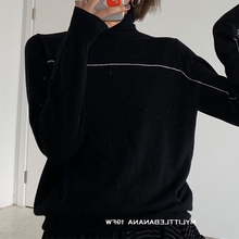littlebanana 19FW/咦你的毛衣掉了一根线线!全羊毛堆堆领毛衣