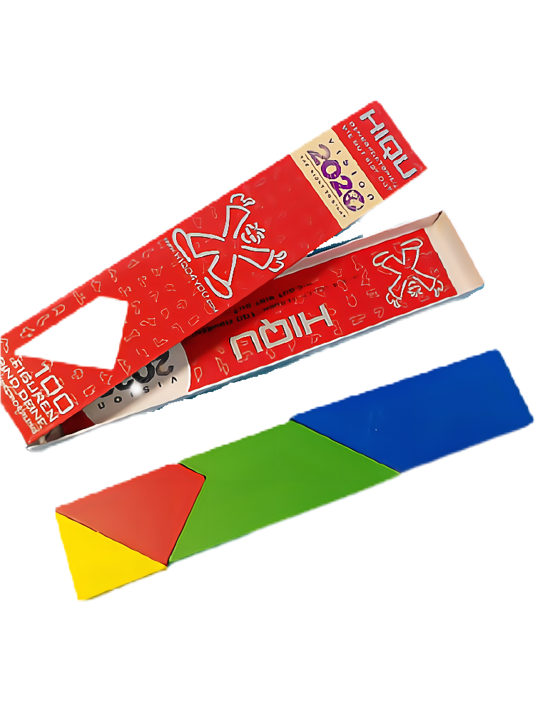 中学数学思维教具学校科技馆学生科教创意t字之谜四巧板 老人礼物