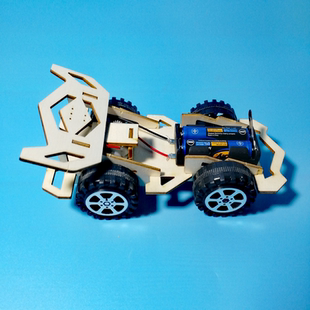 学校科学拓展社团学生物理创意小礼物科技拼装模型赛车配件材料包