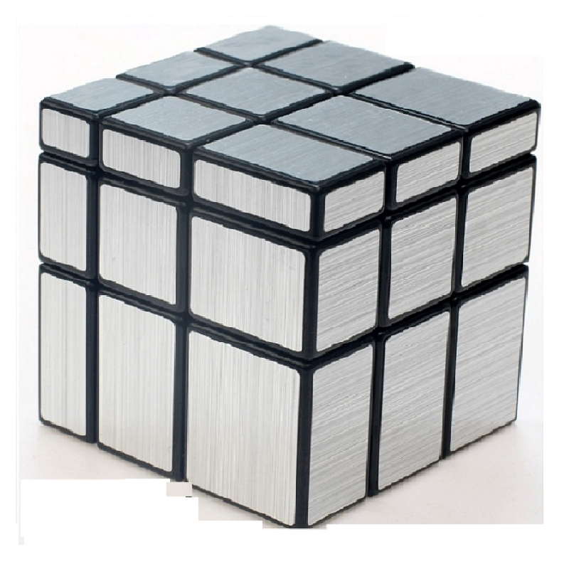 数学空间思维教具学校科技馆创意科教礼物 三阶镜面魔方 扭力骰子