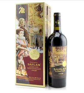西夫拉姆酒堡城堡级70年树龄赤霞珠干红葡萄酒750ml礼盒装 SAFLAM