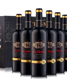 卡露传奇珍藏级法国进口红酒朗格多克原瓶16度750ml*6瓶波尔多