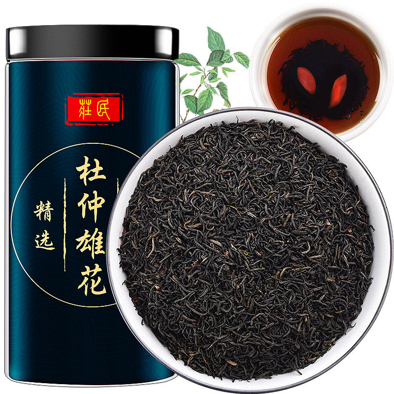 庄民 杜仲雄花茶50g 张家界全花针花蕊高品质杜仲茶男人茶男性养