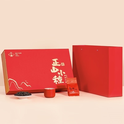 华源茶业正宗武夷正山小种特级红茶250g自己喝送长辈高档送礼盒装