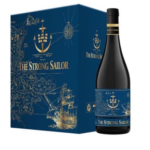 智利进口红酒 水手干红葡萄酒750ml*6支特价The Strong Sailor