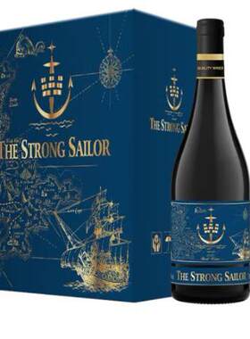 智利进口红酒 水手干红葡萄酒750ml*6支特价The Strong Sailor