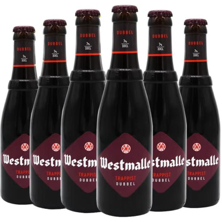 AWWESTMALLE西麦尔双料啤酒修道院精酿比利时进醇微苦330ml*6瓶