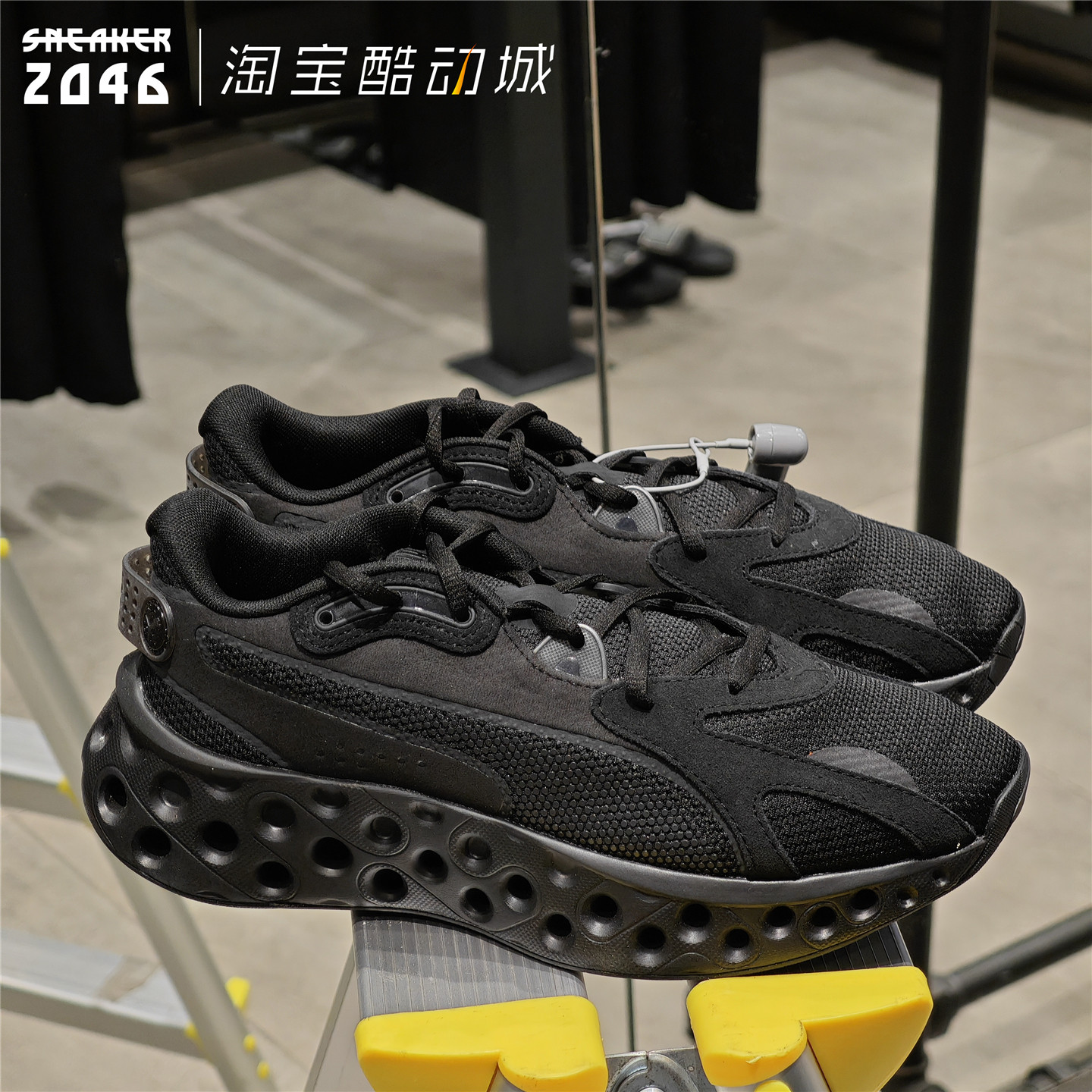 PUMA彪马 男女款拼接透气镂空厚底缓震增高运动休闲跑步鞋310500