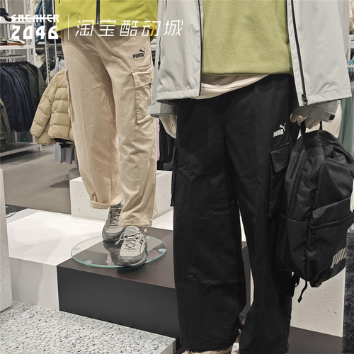 简约复古工装重工休闲长裤