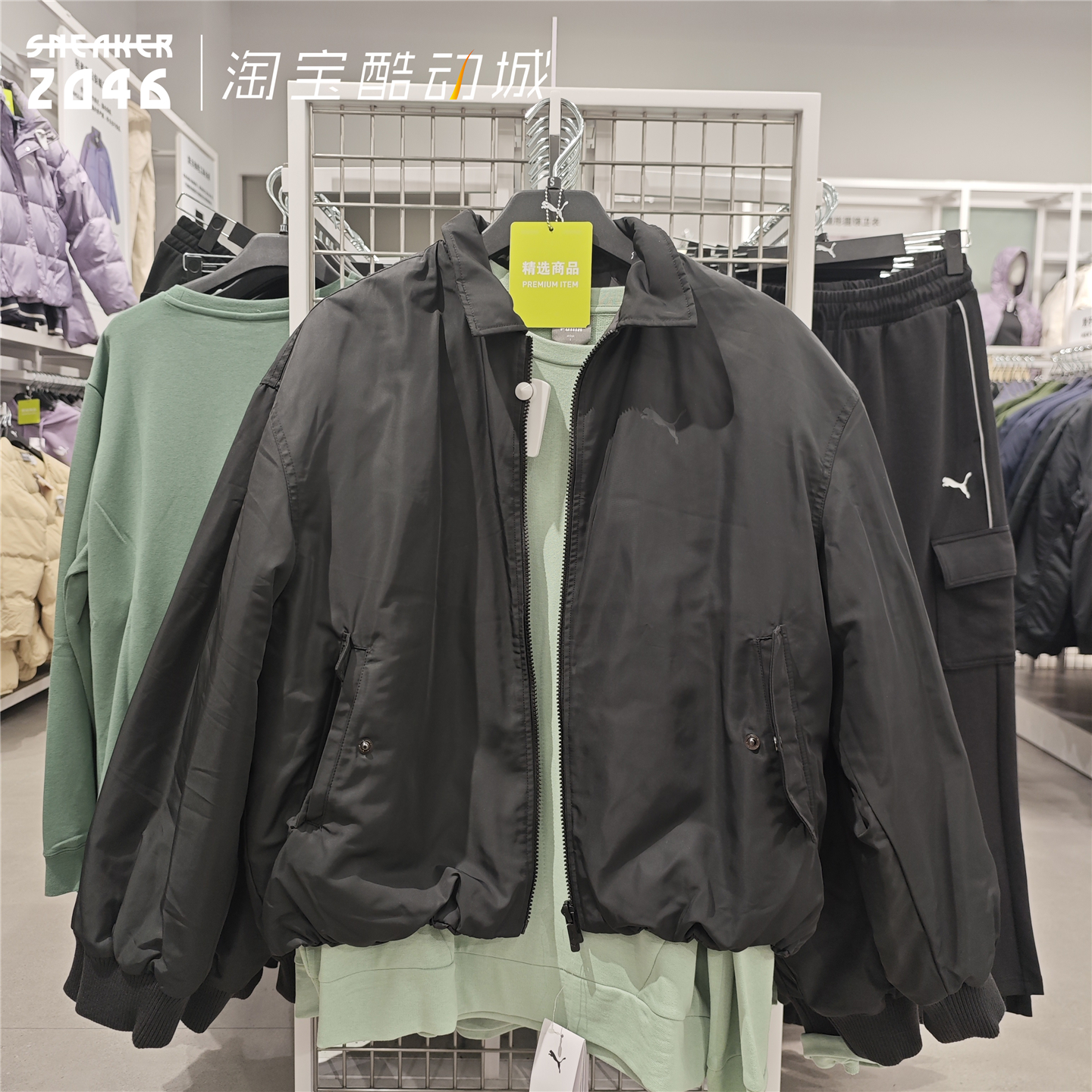 翻领双面穿飞行夹克保暖羽绒服