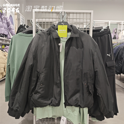 翻领双面穿飞行夹克保暖羽绒服