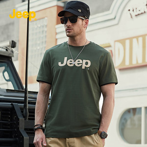 吉普Jeep 男薄款纯棉夏季T恤 主图