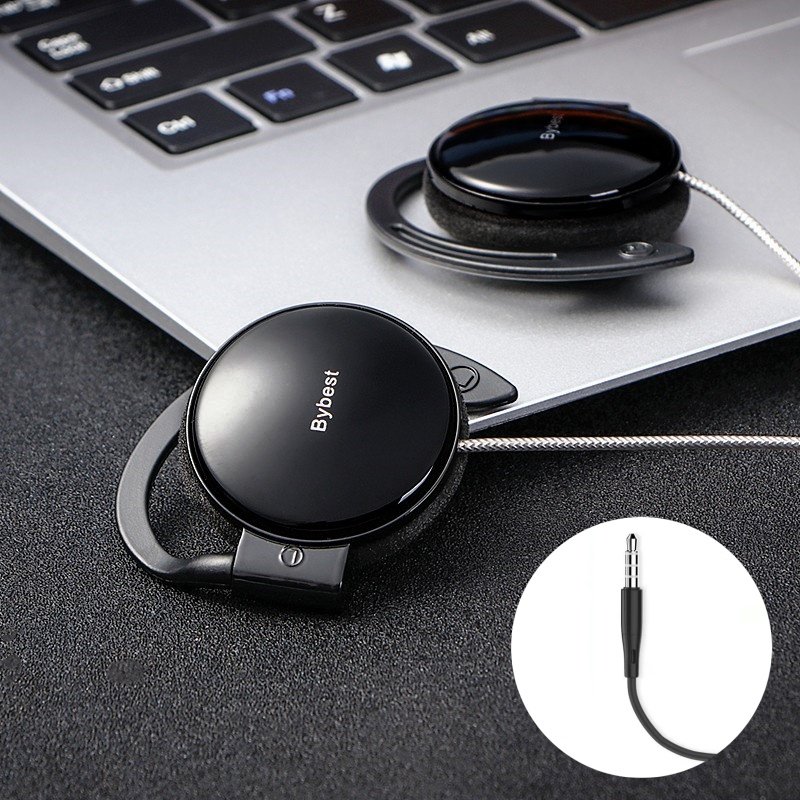 包邮加长2米3米5米耳挂式手机台式双孔电脑主播声卡电视通用耳机