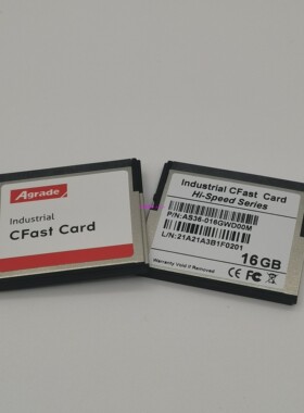 Agrade工业级CFast卡 16GB宽温MLC全新原装行货AS36-016GWD00M