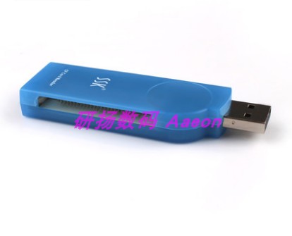 SSK读卡器 CF专用读卡器 USB2.0高速直读 CF卡读卡器 SCRS028-封面