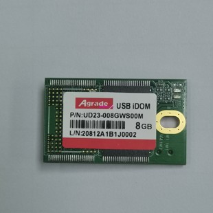 UD23 Agrade工业级MLC 电子盘8GB宽温 DOM 008GWS00M现货 USB
