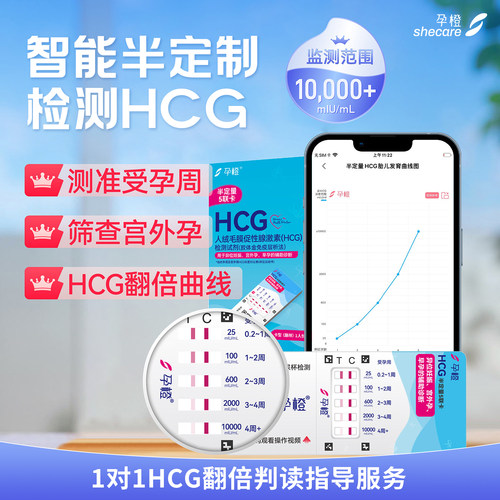 孕橙半定量hcg宫外孕周