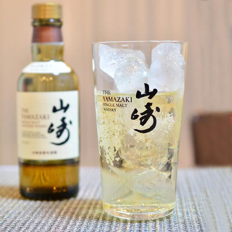 超薄山崎杯长饮料威士忌日式