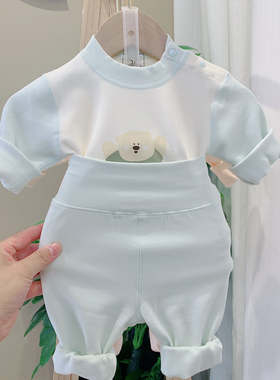 婴儿衣服宝宝分体245A婴幼儿秋衣秋裤打底衣内搭宝宝衣服