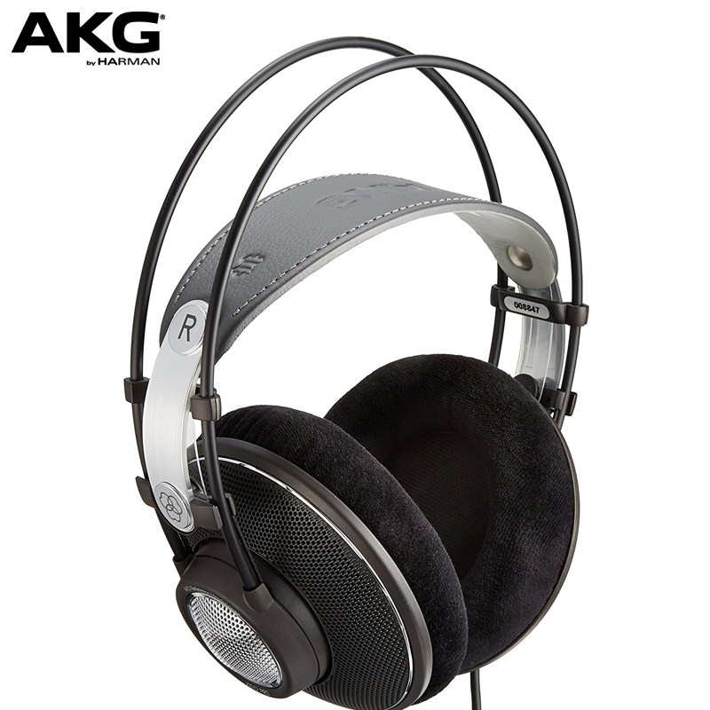 AKG/爱科技 K612头戴式耳机专业录音师棚监听混音编曲母带制作 影音电器 有线HIFI耳机 原图主图