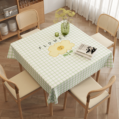 多沃高级感pvc防水防油餐桌布