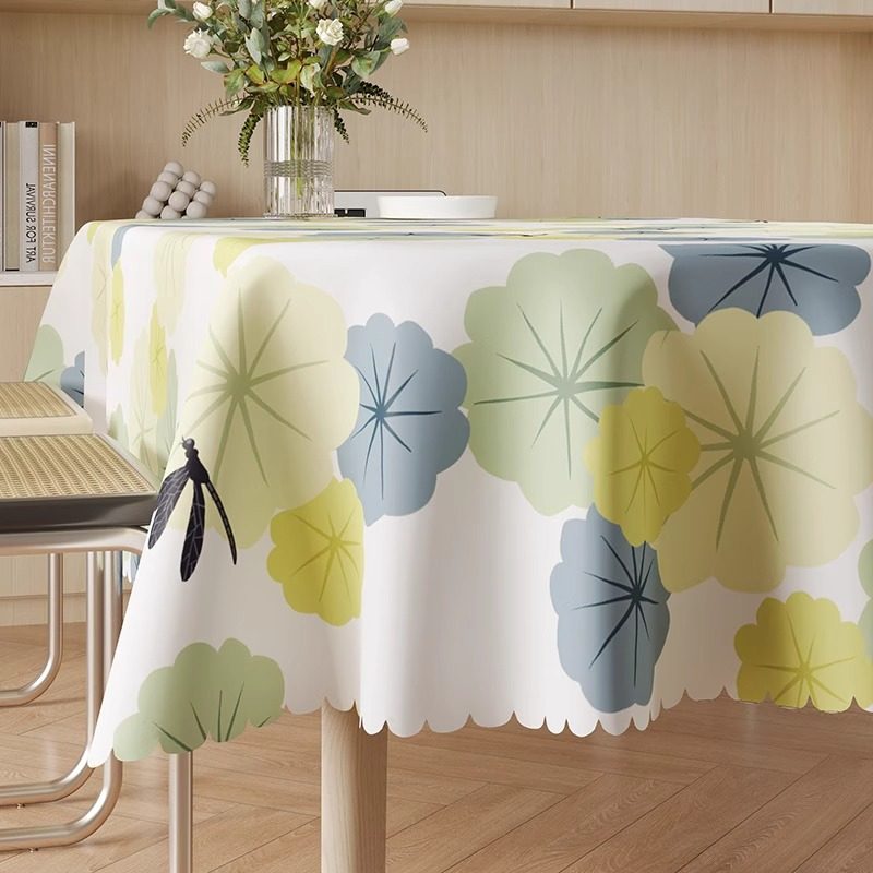奶油小羊皮ins椭圆形桌布免洗防水防油PVC家用餐桌桌布桌面保护垫,居家布艺,桌布,淘宝优惠券,粉丝福利购,淘宝优惠卷